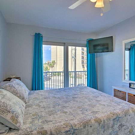 Sunny Oceanfront Condo On South Padre Island Beach Екстер'єр фото