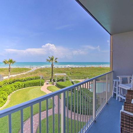Sunny Oceanfront Condo On South Padre Island Beach Екстер'єр фото
