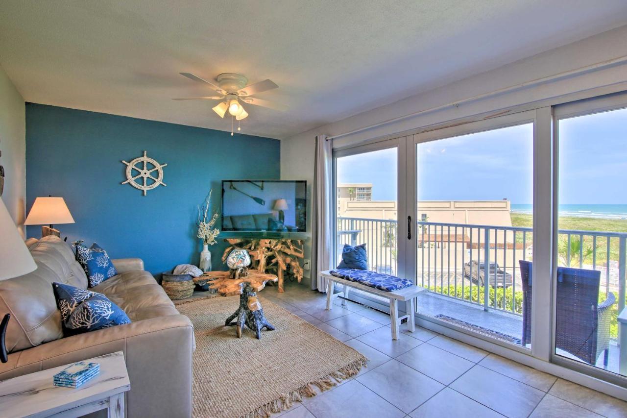 Sunny Oceanfront Condo On South Padre Island Beach Екстер'єр фото