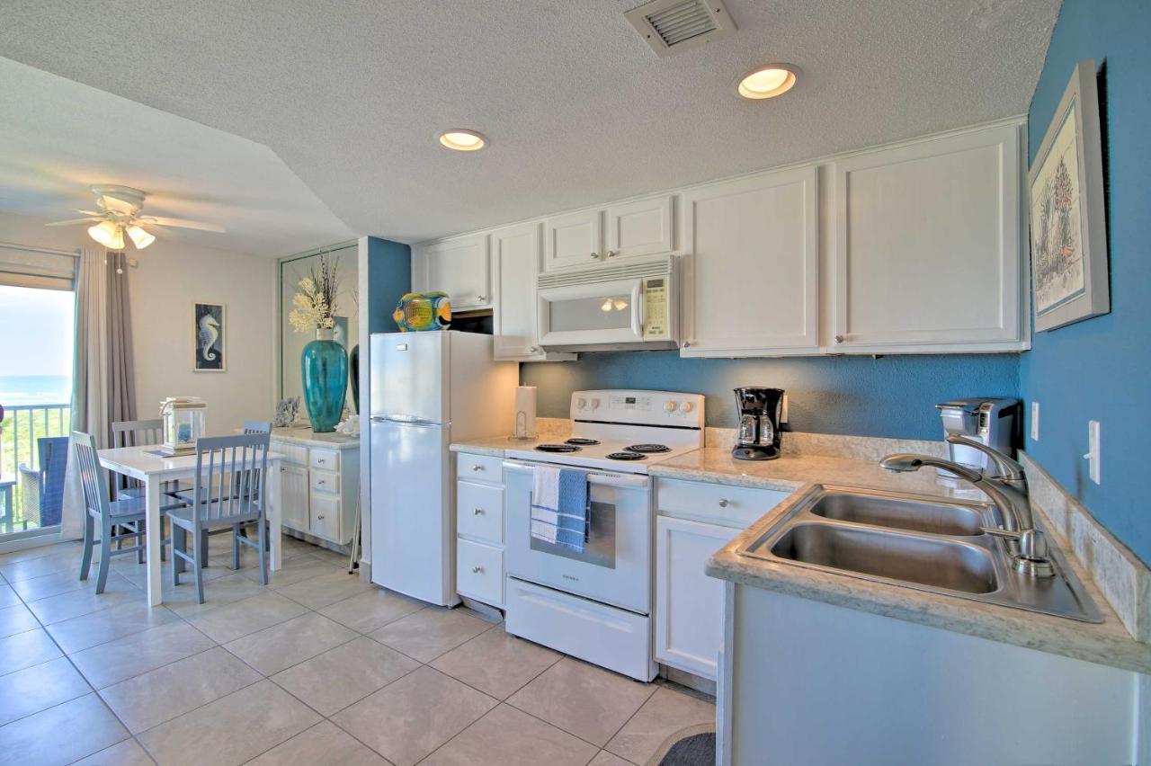 Sunny Oceanfront Condo On South Padre Island Beach Екстер'єр фото
