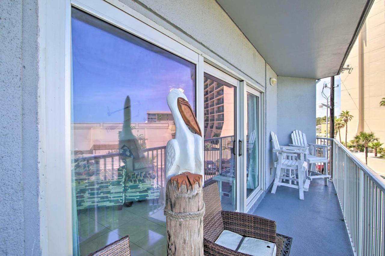 Sunny Oceanfront Condo On South Padre Island Beach Екстер'єр фото