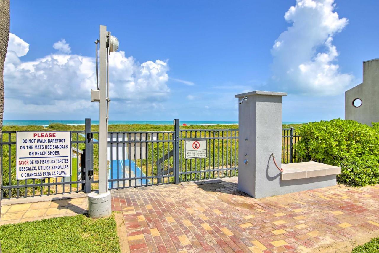 Sunny Oceanfront Condo On South Padre Island Beach Екстер'єр фото