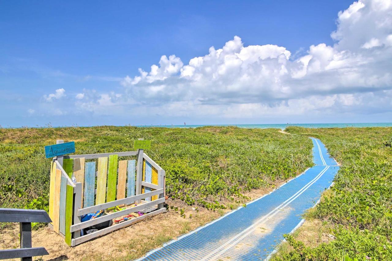 Sunny Oceanfront Condo On South Padre Island Beach Екстер'єр фото